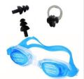 Swimming Goggles (Ear plugs and Nose plugs included) Sealed pack. 