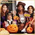 Enigma- Card Halloween Photo Props Spooky Halloween Photo Props Set 20 Pcs Fangs Skulls Witch Hats More for Party Fun. 