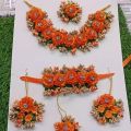 Bridal jewellery set, Bridal jewellery set indian, Bridal jewellery set Mehndi, Bridal Jewellery set for girls, Floral Jewellery for Mehndi , mayon flower jewelry , Mehndi accessories, Mehndi Jewellery set for girls for Bridal. 