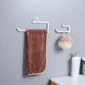 Kitchen Paper Roll Holder Towel Rack Cabinet Rag Rack Bathroom Storage Rack Household. 