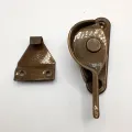 Aluminum sliding window Lock. 