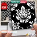 Gift City Presents Black and White Pattern Design Wall Decorative Self Adhesive Tile Stickers Multiple Quantity - 12x12 cm for Bathroom Kitchen Wallpaper Decoration. 