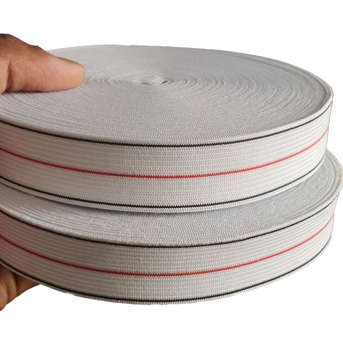 Ladies Elastic roll for trousers shlwar  size (1 "inch) & (1.25 "inch) x 22yards high quality elastic