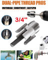 Heavy-Duty Pipe Threading Bit – Quick Connect & Clean Finish. 
