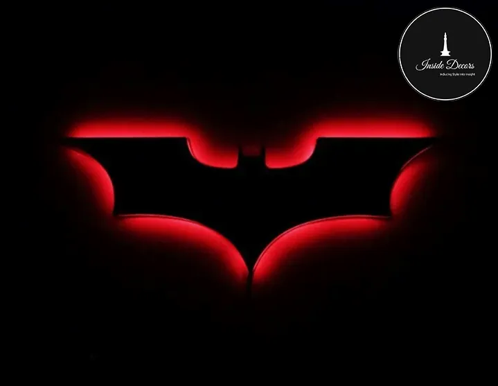 BATMAN SHAPE LED WALL LED LAMP
