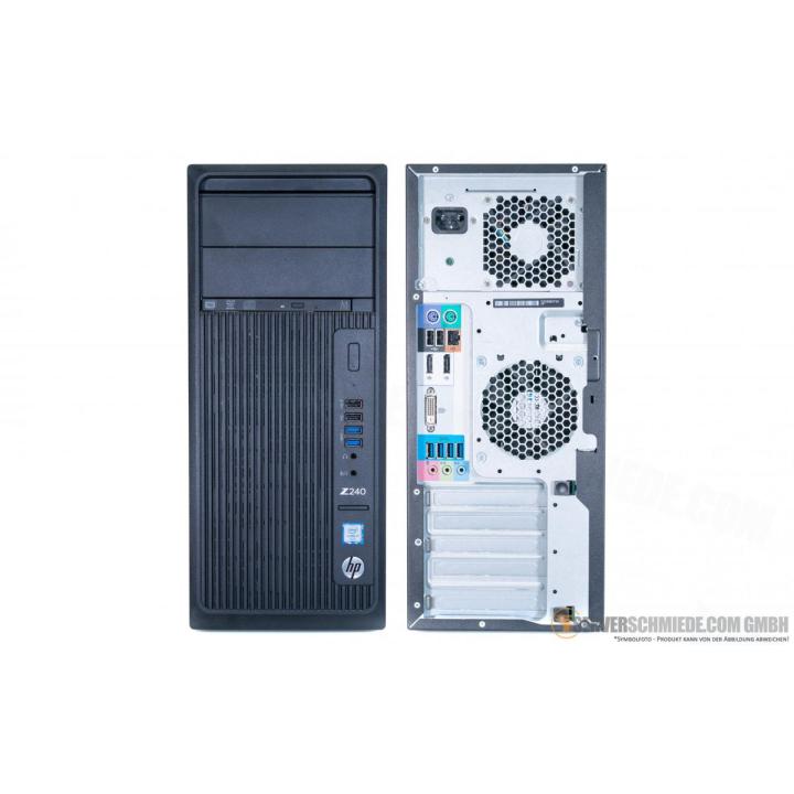 HP Z240 WORKSTATION TOWER BAREBONE WITH XEON E3 1245-V5 - RAM 16GB DDR-4 - 256GB m2  - 1TB HDD