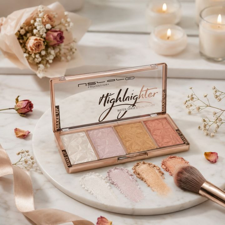 Msyaho%204%20Colour%20Shimmer%20Make%20Up%20Highlighter%20Palette%20-%20Image%202