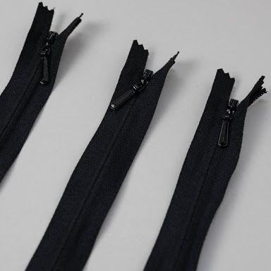 6pcs%20Black%20%208inch%20long%20ZIP%20For%20Sewing%20KS%20-%20Image%202
