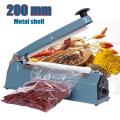 Food Vacuum Sealer Packaging, FS-200 Manual Sealing Machine 300W Food Vacuum Sealer Packaging Machine. 