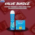Durex Pack of 2 - Durex Extra Safe Extra Thick Safety Condoms 3s + Durex Play Tingle Lube 50ml. 