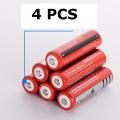 4pcs Rechargeable li-ion Cell Batteries 3.7v 4200 mah Cell 18650 UltraFiRE for Lights.. 