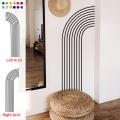 Half Arch Wall Decal - Abstract Wall Decor, Boho Interior Wall Art, Modern Farmhouse Decor, Removable Wall Stickers. 