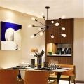 Sputnik Sphere Chandelier Modern Unique Decorative Designed Hanging Ceiling 12 Heads E27 Bulb Fixture Pendant Chandelier Satellite Styled Light. 