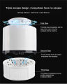 Electric Mosquito Trap Blue Light | Mosquito Killer Lamp with USB Power | Suction Fan No Zapper Child Safe High Quality Electric Mosquito Trap Blue Light. 