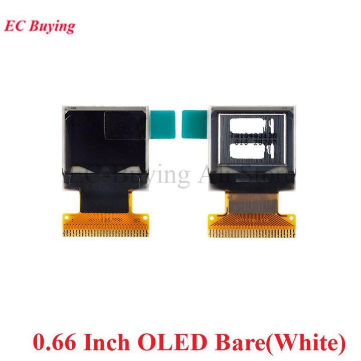 0.66 inch OLED LCD Dispaly Module 64X48 0.66" LED Screen White Blue IIC I2C SPI Interface SSD1306 Driver for Arduino AVR STM32