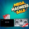 Mega Madness Combo Deal 1 – Range Hood Smoke Up-12 + 3 Burner Built-in Hob D-Cut | Kitchen Appliances & Stove Price in Pakistan. 
