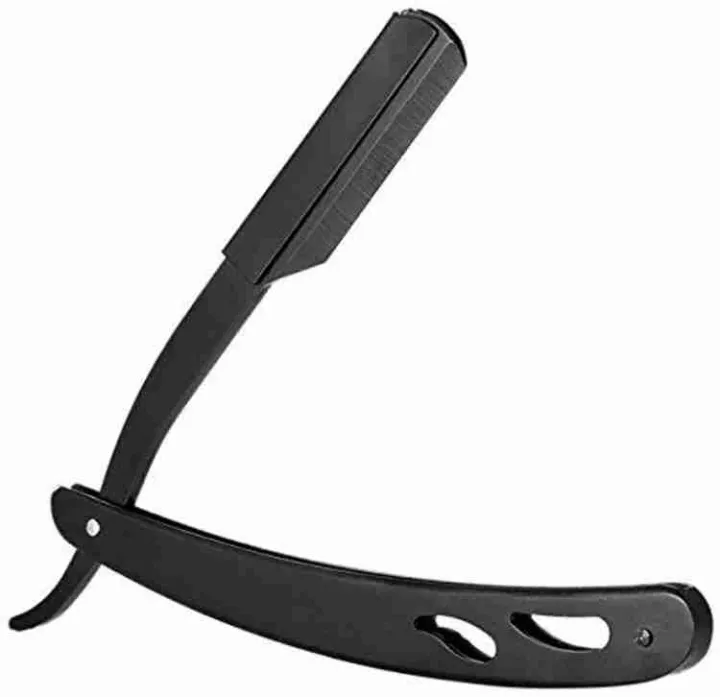 Shaving%20Barber%20Tools%20Hair%20Razor%20(Black),%20Professional%20Adjustable%20Painless%20Safety%20Razor%20Ustra%20for%20Men%20Personal%20and%20Salon%20Use%20(Pack%20of%201),%20Folding%20Razor%20Stainless%20Steel%20Single%20and%20Compatible%20Sharp%20Practical%20-%20Image%205