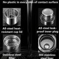 1000 ML Double Wall Vacuum flask Insulated Thermos Bottle Outdoor Stainless Steel Water Bottle. 