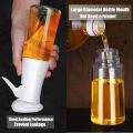 200ml Plastic Glass Kitchen Cooking Spray Bottle. 
