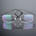 1PC Classic Ultralight Rimless Memory Titanium Magnetic Reading Glasses Men Women Presbyopic Eyeglasses Strength +1.0~+4.0. 