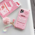 SUNAUDE Case For iphone 6 6 Plus 6s 6s Plus 7 8 7 Plus 8 Plus X XR XS XS Max 11 11 Pro 11 Pro Max 12 12 Pro 12 Pro Max 12 mini 13 13 Pro 13 Pro Max 13 mini 14 14 Pro 14 Pro Max 14 Plus Cute Cartoon Barbie Pink Funny Phone Case Silicone Full Soft Case. 