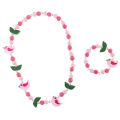 Kids children cartoon beads necklace jewelry girls gift. 