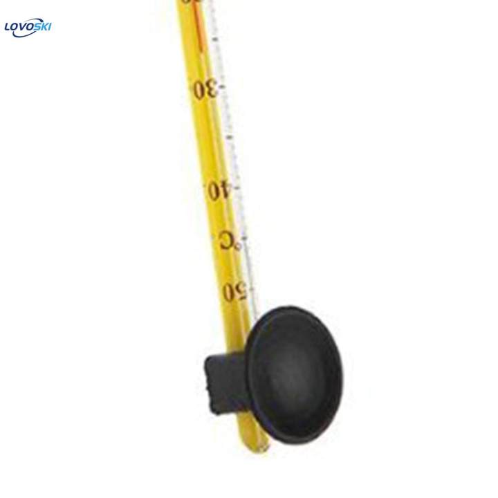 Aquarium Thermometer Pool Thermometer Glass Mount Freshwater and Tank Thermometer Pond