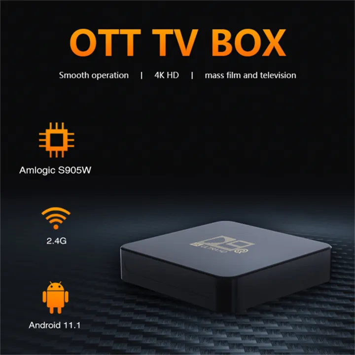 BeesClover%20D9q%20Set-top%20Box%20S905%201.5ghz%20Quad-core%20Arm%20Clear%204k%20Hdr%20Android%2011%202.4g%20Wifi%20High-speed%20D9%20Network%20Tv%20Box%20-%20Image%203