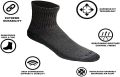 Dickies Men's Dri-tech Moisture Control Quarter Socks Moza Socks (Pack of 3 Pairs). 