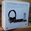 Behringer U-Phoria Studio Pro Recording Bundle. 