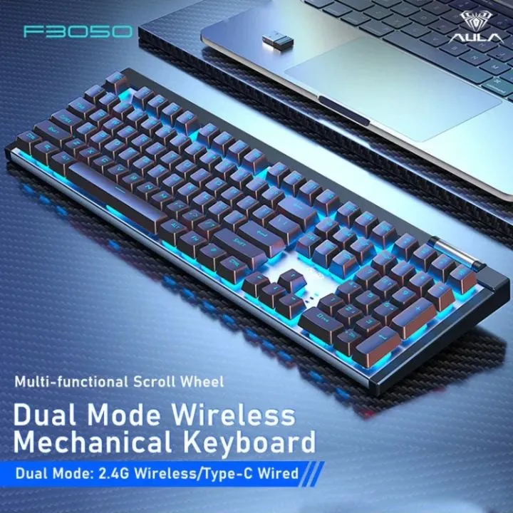 AULA%20F3050%20Lightweight%20Dual%20Mode%20Wireless%20Mechanical%20Keyboard%20%7C%20Blue%20Lighting%20%7C%202.4Ghz%20%E2%80%93%201000Hz%20Connection%20%7C%20Multiple%20Switch%20Options%20Black%20-%20Image%206