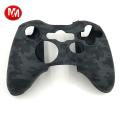 Silicone Cover Case Skin for Xbox 360 Controller Camo+Black. 