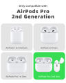 (Only Case) ARMICO AirPods Pro 2 Case 2022, AirPods 3 Case 2021,  Soft Silicone Skin Cover Shock-Absorbing Pink Protective Case for AirPods Pro 2nd Generation Case, Pink Cat Design Case for Airpods pro. 