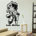 My Hero Academia - Izuku Midoriya / Deku Wall Decal Window Car Sticker. Kids Wall Decor Boy Birthday E37. 