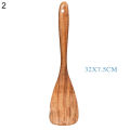Non-Stick Teakwood Wooden Spatula Spoon Household Kitchen Utensils Kitchenware. 