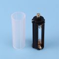 XHHDQES New 2PCS 18650 Battery Tube + 2PCS AAA Battery Holder for Flashlight Torch Lamp. 