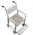 3-in-1 Commode Chair, Shower Chair & Wheelchair – Heavy Duty, Extra Height, Imported Mobility Aid for Seniors & Patients. 