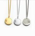Vintage Stainless Steel Couple Necklace & Pendant His And Her Promise Necklace 1314 Forever Pendants Necklaces For Men and Women. 