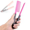 Folding Hair Straightener Combs Clip Anti-Static Holder Tongs Styling Tool Home Salon Hairdressing Haircutting Hair Accessories. 
