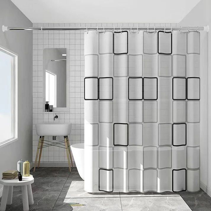 IKEA%20-%20BJ%C3%84RSEN%20Shower%20curtain,%20white%20180%20x%20200%20cm%20-%20Fabric%20Fall%20Curtains%20Waterproof%20Stylish%20Design,%20Bathroom%20Curtain,%20-%20Image%209
