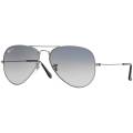 Ray-Ban Aviator Metal Frame Blue Gradient Polarized Lenses-RB3025-004/78-55. 