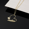 The Jewel Lodge Name Necklace For Girls, Customised name necklaces and Name lockets for girls full name. 