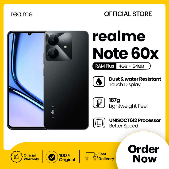 realme Note 60 | 4GB RAM + 64GB ROM