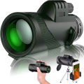80X100 HD Zoom Tripod Monocular Teles.cope Day/Night Vision Camping Phone Clip [Limited Sale][Lowest price]. 