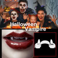 Halloween Vampires Teeth Reusable Long Sharp Horror False Teeth. 