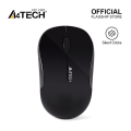 A4Tech G3-300NS Wireless Mouse - Silent Clicks - 2.4G Wireless - 1200 DPI - For PC/Laptop - Black. 