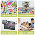 Disney Princess High Quality Cardboard Puzzles Tangled Anime Jigsaw Puzzle 1000 Pieces Puzzles for Adults Children Toys with Box BruberryBe. 