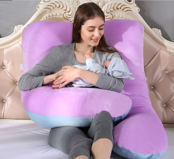 Maternity%20Pillow%20%E2%80%93%20U-Shaped%20Full%20Body%20Support%20with%20Soft%20Ball%20Fiber%20Filling%20%20Premium%20Pregnancy%20Pillow%20-%20Image%209