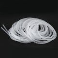 3X Cable Wire Organizer Manager Spiral Wrap Band 6mm Dia 15M Length White. 