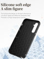 Lenuo For Realme 6 Sheepskin Leather Shockproof Case Luxury Matte Back Cover. 